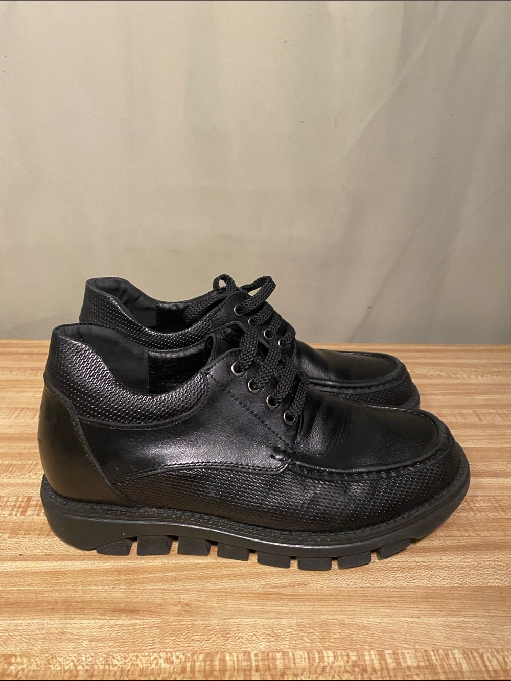 Calto T9112 Invisible Elevator Boots 3” Height Increase  Oxhide Leather Mens 6.